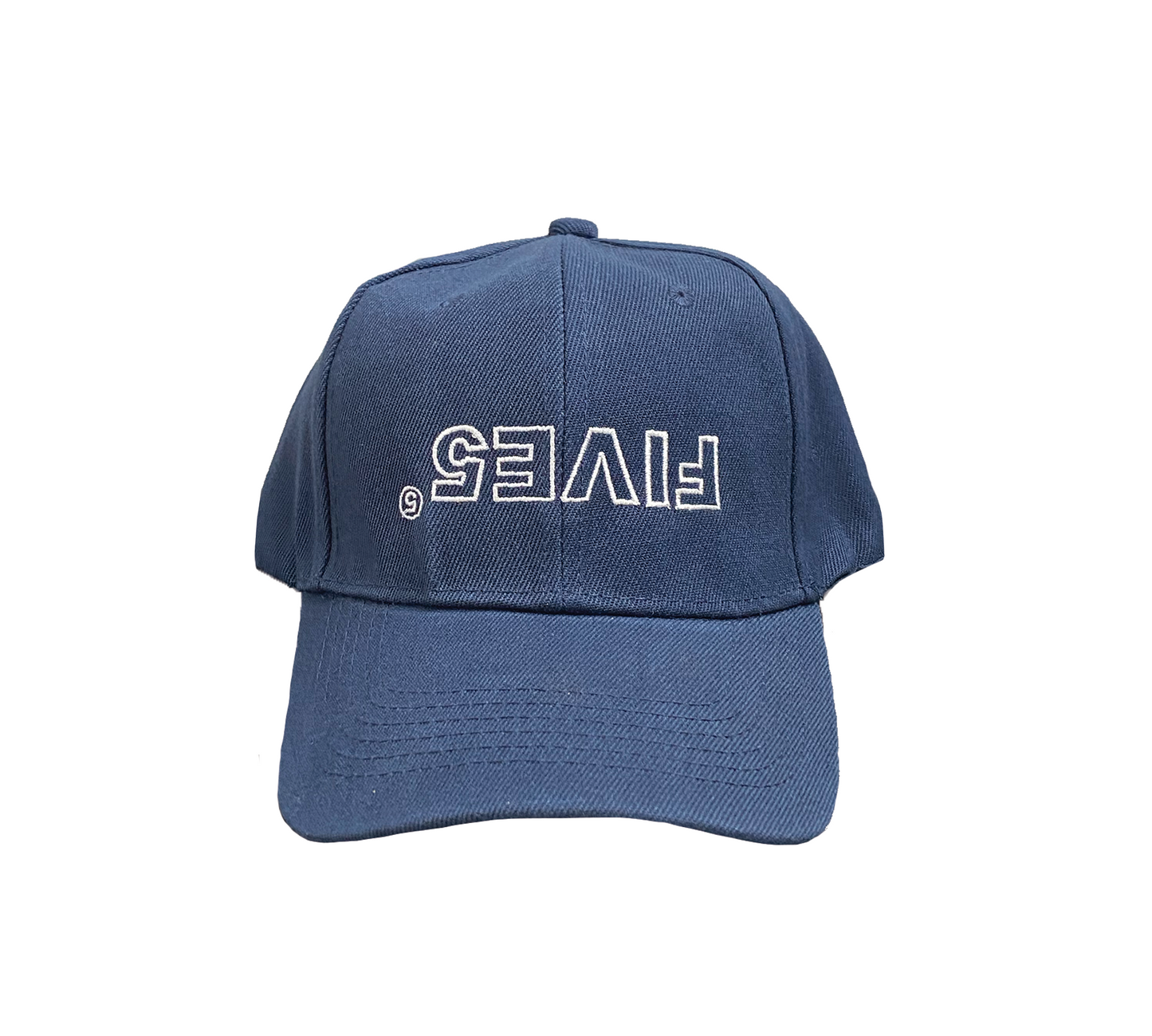 FIVES 'REVERSED LOGO' NAVY BLUE BASEBALL CAP